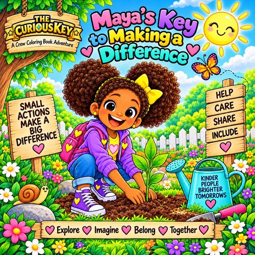 Maya's Key to Making a Difference cover